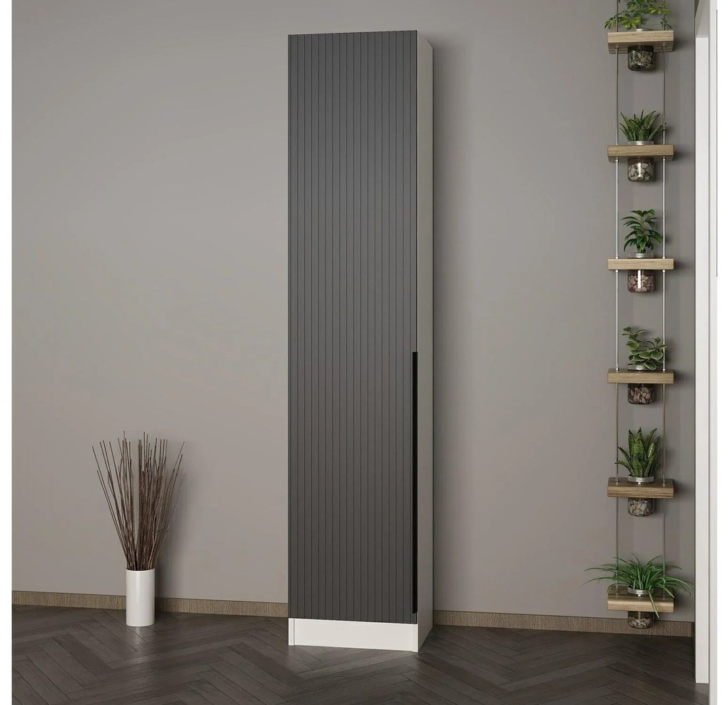 Dulap cu rafturi Nemake 23 (antracit) . 1093960