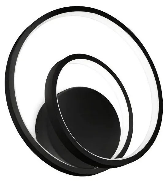 Aplică LED dimabilă Ideal Lux OZ LED/28W/230V CRI 90 negru