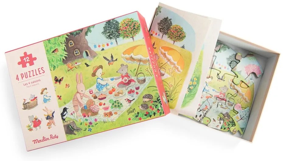 Puzzle La Grande Familie – Moulin Roty