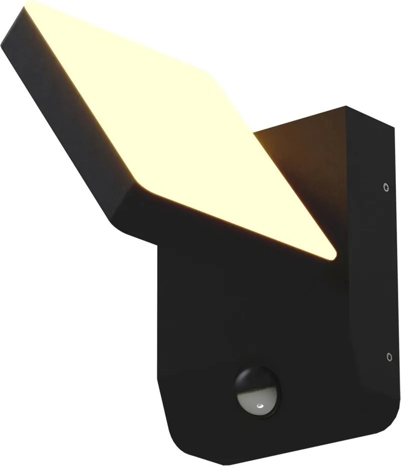 Aplica LED de exterior cu senzor de miscare IP65 Ladis
