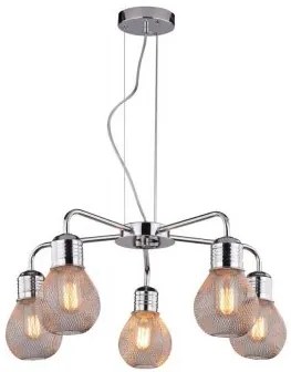 Suspensie moderna 5 becuri E27 Gliva 33-58669 Candellux