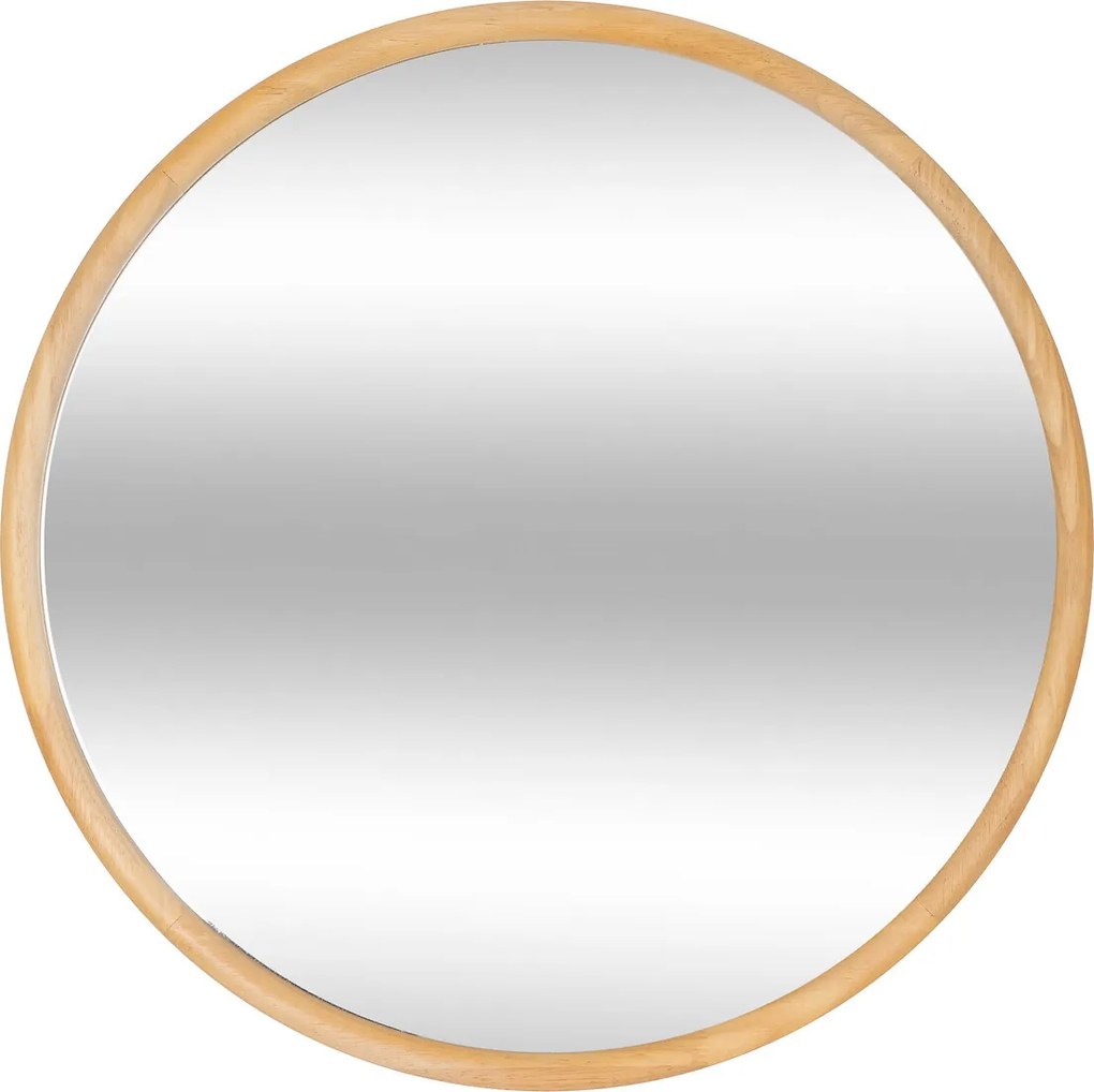 Oglindă din lemn Kim diametru 55 cm