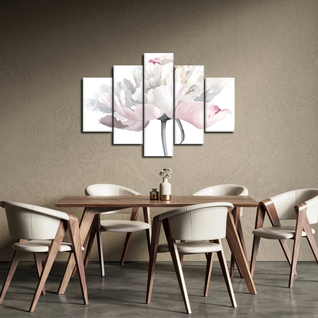 Tablou - Floare de trandafir (150x105 cm)