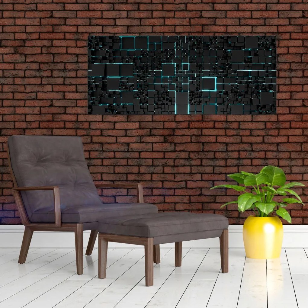 Tablou - Interfață tehnologică (120x50 cm)