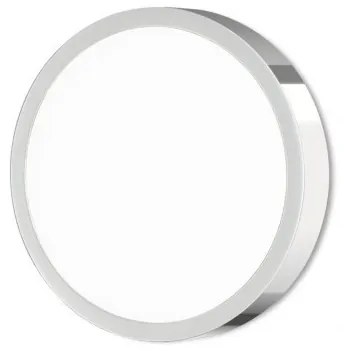 Aplica LED de perete sau tavan, Bully 14cm chrome