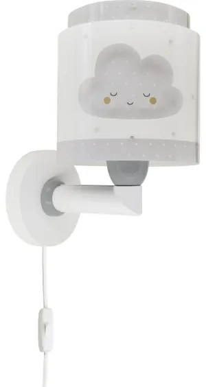 Aplică pentru copii BABY DREAMS 1xE27/15W/230V gri Dalber 76019E