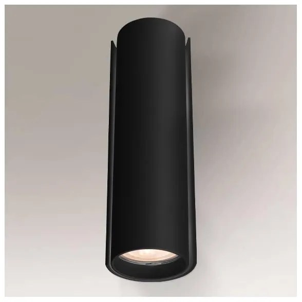 Aplică OZU 2xGU10/15W/230V neagră Shilo 4404