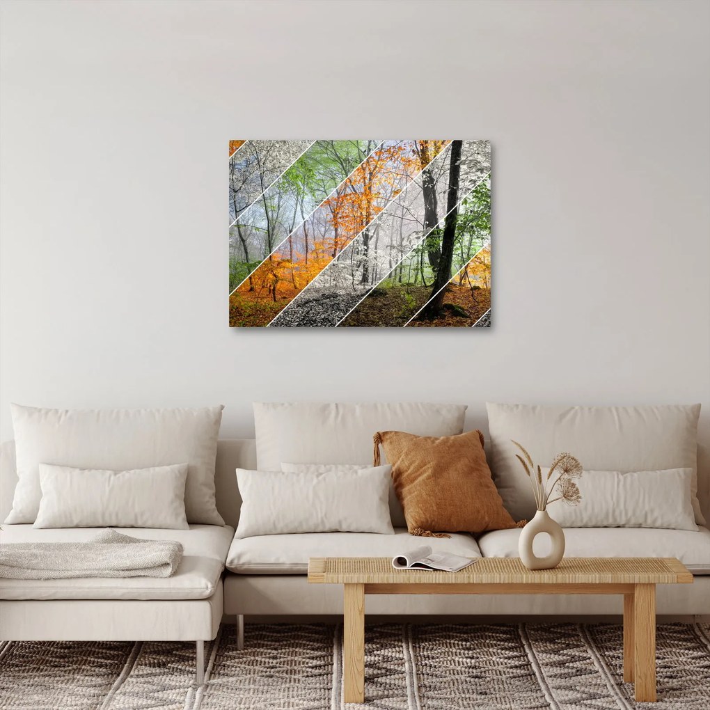 Tablou - Schimbarea anotimpurilor (70x50 cm)