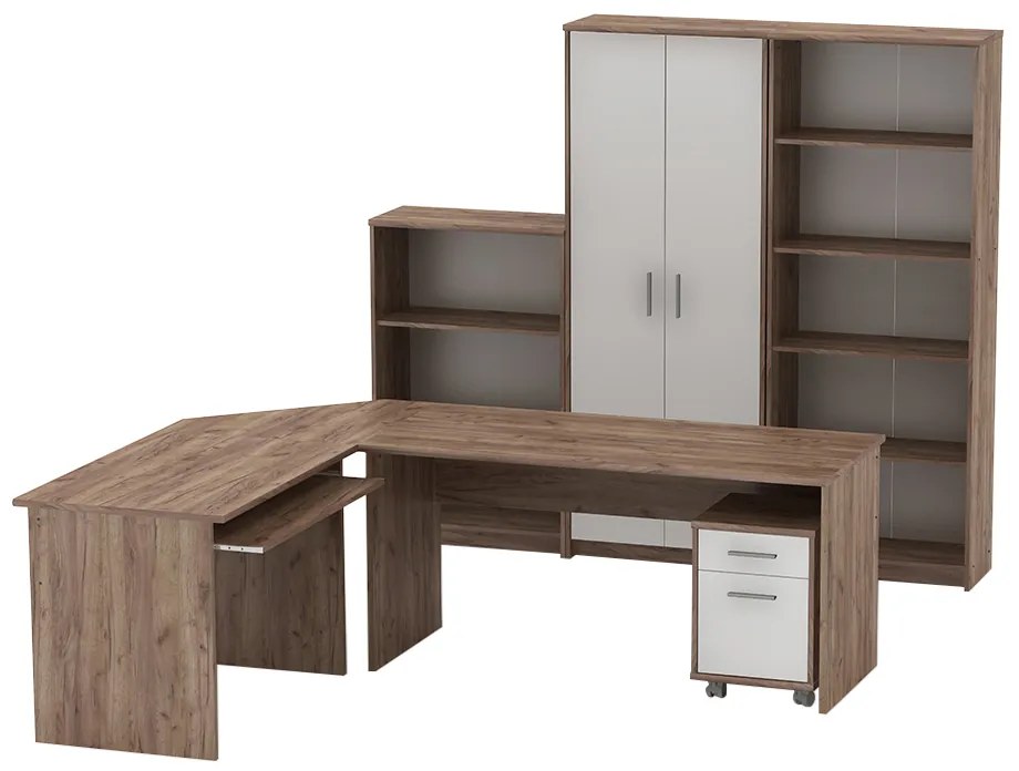Masă PC Hansa 2 NEW 01 (kraft dunkel). 1064623
