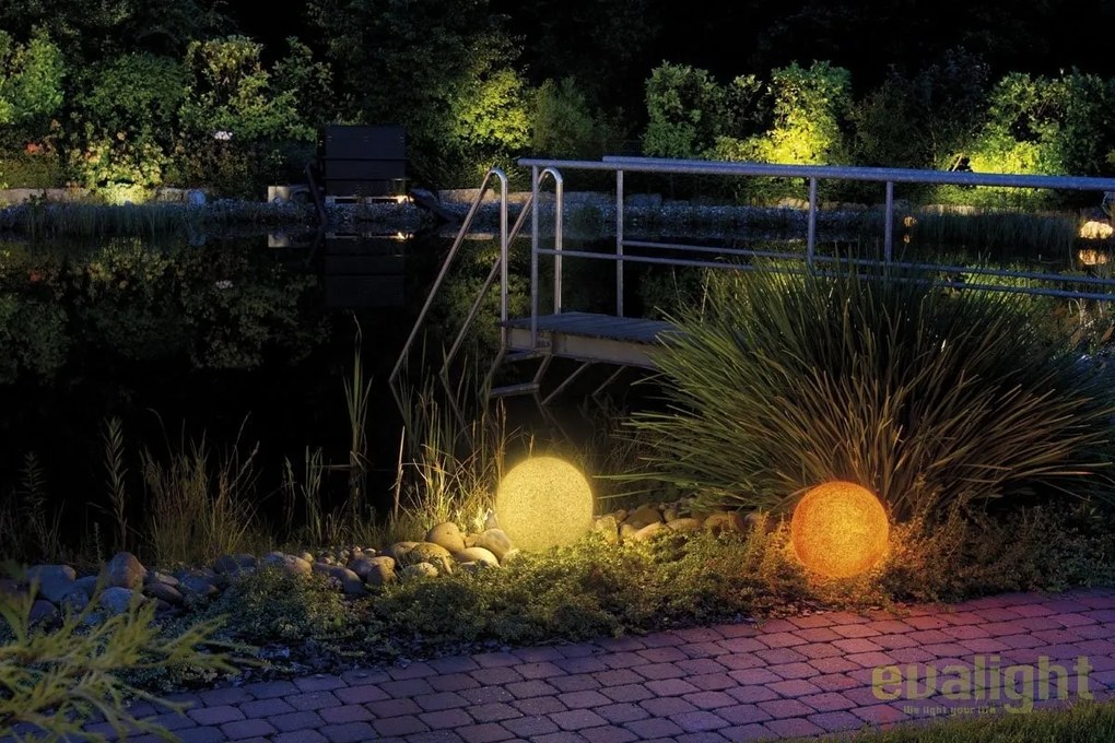 Lampa decorativa de exterior diam.50cm Globo granit 35958 HT