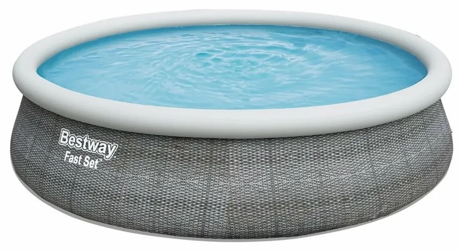 Piscină gonflabilă Bestway Fast Set, diam.458 cm, în. 107 cm