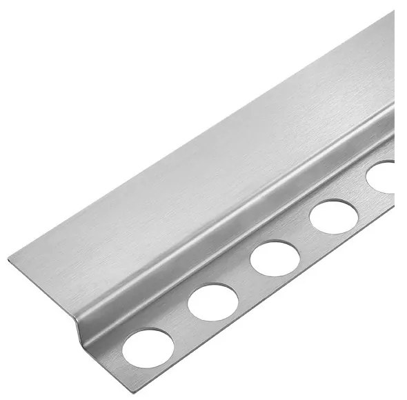 Listwa spadkowa czołowa INOX 130 cm 5905351340704