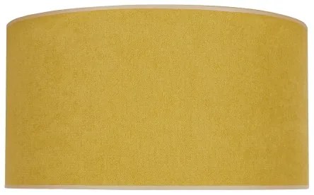 Duolla - Plafonieră BRISTOL 1xE27/15W/230V d. 45 cm galbenă/albă