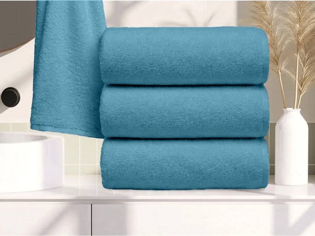 Prosop NORIELLE 50x90 cm albastru deschis, 100% bumbac