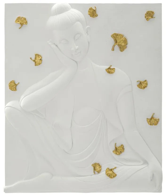 Mauro Ferretti Panou Decorativ Buddha cm 46X5,7X55,5 | Aosom Romania