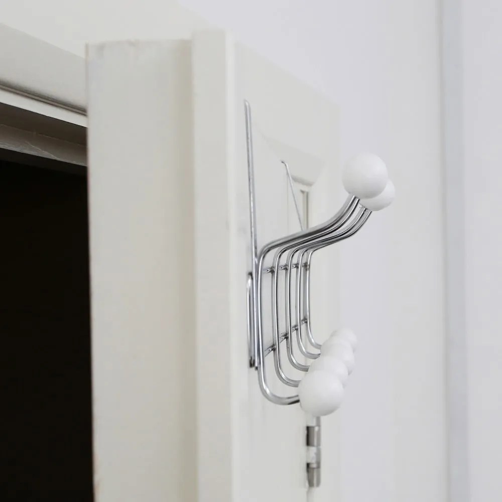 Cuier de ușă argintiu din metal 40,5 cm Jaxen – Premier Housewares