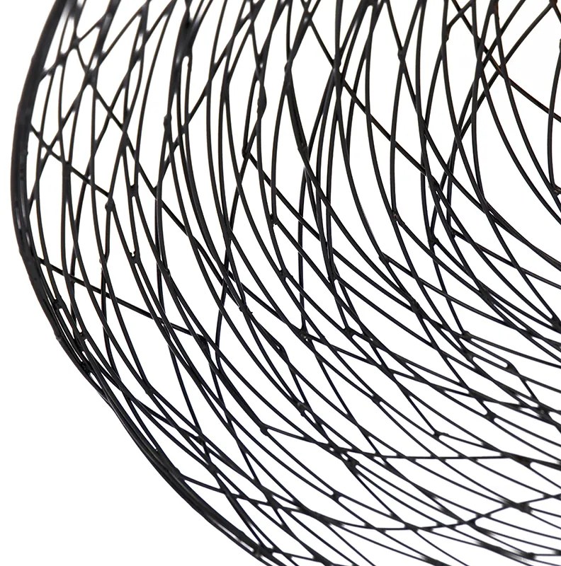 Plafoniera orientala neagra 60 cm - Glan