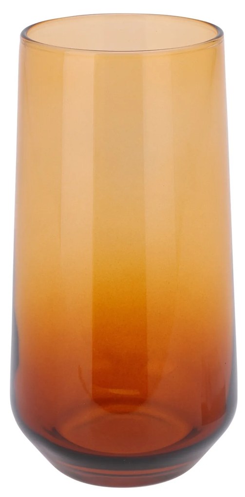 Pahar cocktail Sunrise din sticla, portocaliu, 470 ml