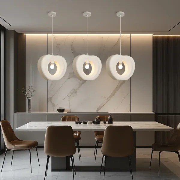 BRILAGI - Lampă suspendată pe cablu WABI SABI 1xE27/60W/230V Ø 38 cm albă