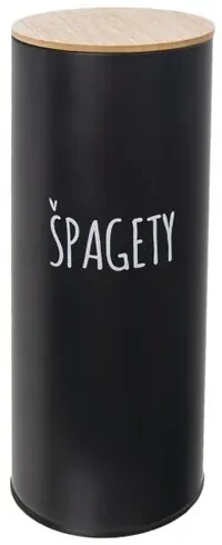 Cutie metalică pentru spaghetti Orion  Black