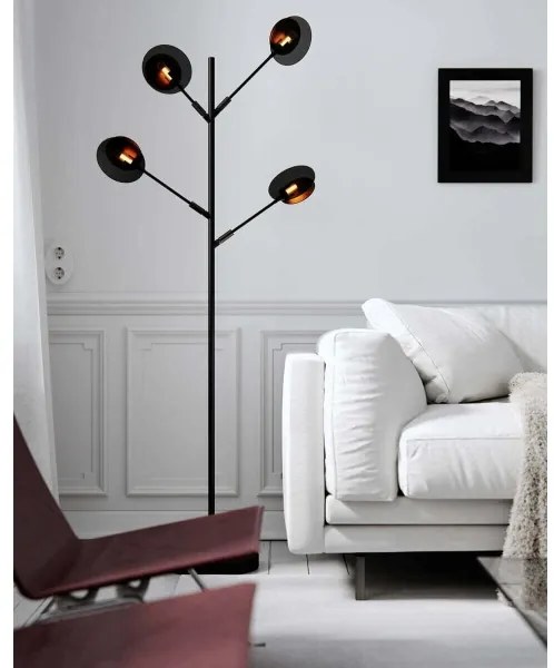 ByRydens Lampă de podea TURNO 4100960-4002 1xG9/4W/230V