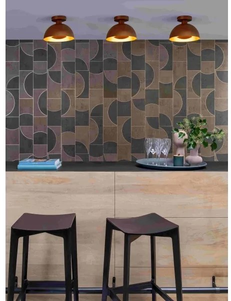 Plafonieră Lucide 45196/01/44 SIEMON 1xE27/40W/230V portocaliu