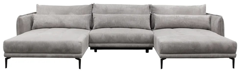 Set universal canapea, culoare gri, LILAH U UNI