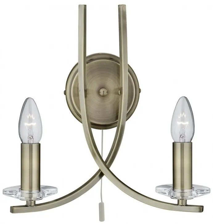 Aplica de perete moderna design alama Ascon 4162-2AB SRT