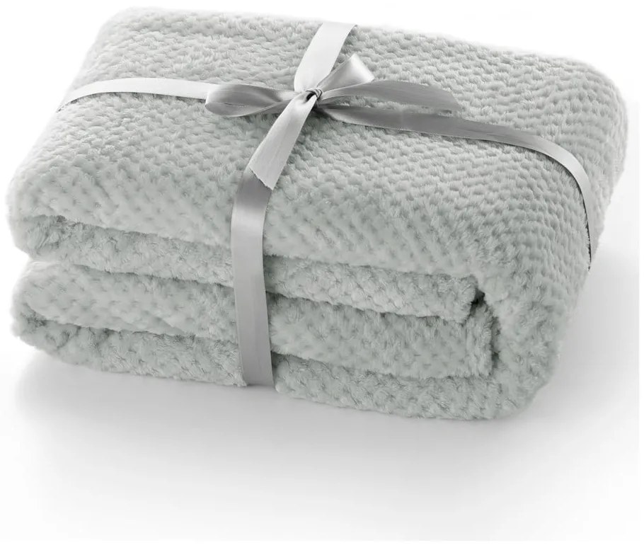 Cuvertură din microfibră DecoKing Henry 200 x 150 cm, gri