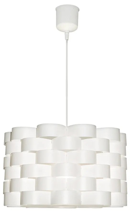 Rabalux 2099 - Lustră ANDY 1xE27/60W/230V alb