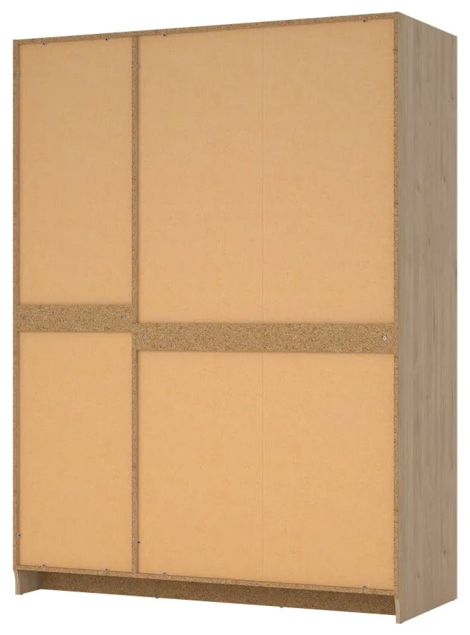 Șifonier cu aspect de lemn de stejar 147x200 cm Billund – Tvilum