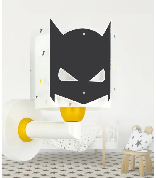 Dalber 61809 - Aplica de perete pentru copii DARK HERO, 1xE27/15W/230V