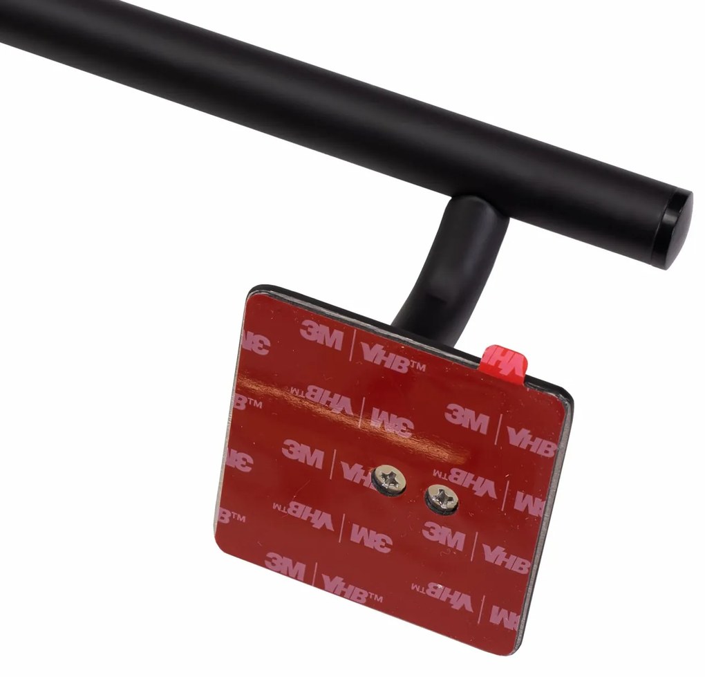 Cuier de baie negru 322194A