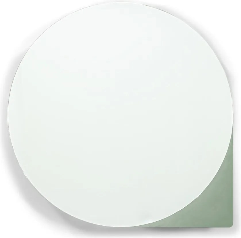 Dulap de baie verde prăfuit suspendat/cu oglindă din metal 35x35 cm Sonnet – Spinder Design