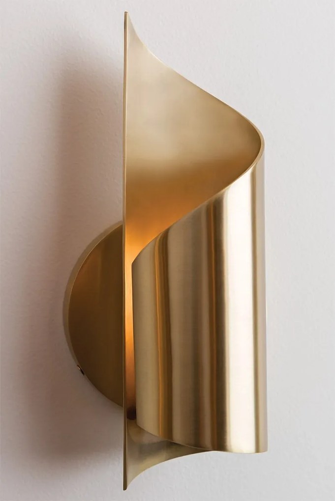 Aplica de perete design modern EVIE, alama antichizata