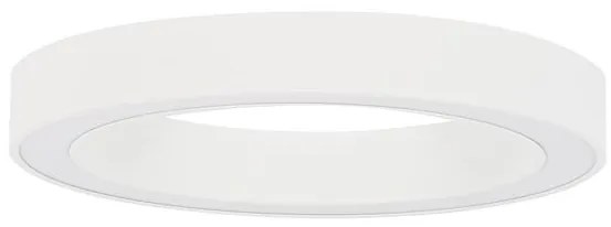 Lustra LED aplicata design modern OPAL 50W alba