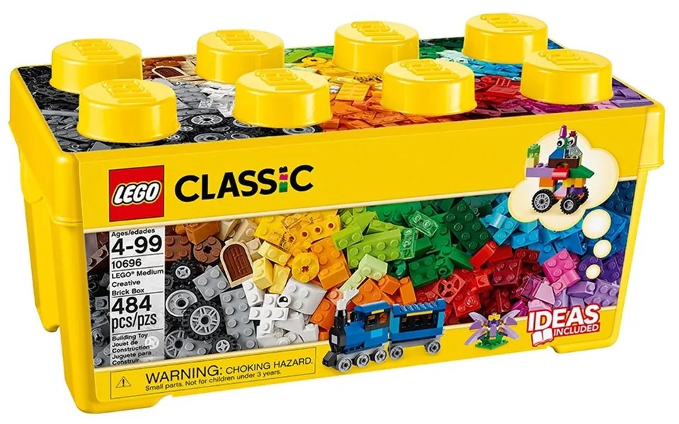Set de construit LEGO   Classic, Cutie medie de constructie creativa, 484 piese