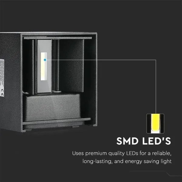 Aplică LED de exterior LED/11W/230V 3000K IP65 neagră