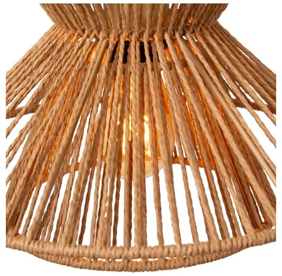 Lustră pe cablu Lucide 10420/32/72 TASMAN 1xE27/60W/230V bej