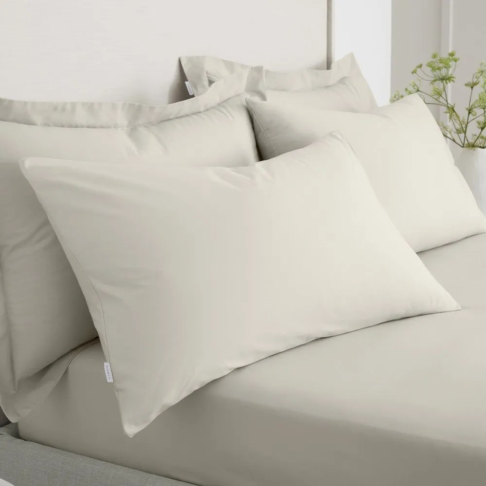 Fețe de pernă 2 buc. din bumbac percal 50x75 cm Cotton Percale – Bianca