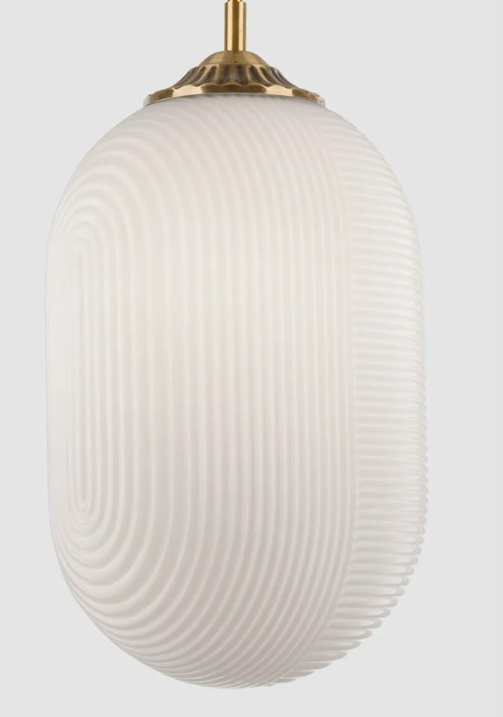 Lustra / Pendul design modern Athena II alama/alb NVL-9119112
