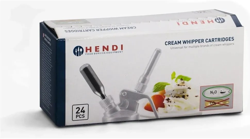 Set de 24 de capsule cu frișcă Hendi