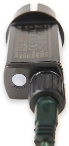 Instalație LED de Crăciun de exterior 100xLED/8 funcții 13m IP44 alb natural