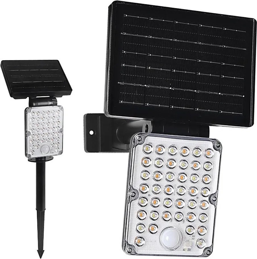 Top Light-LED Lampă solară cu senzor 3 în 1 ZENITH LED/10W/3,7V 3000/4000/6500K 2400 mAh