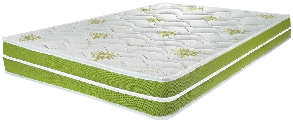 Saltea Super Ortopedica Aloe Vera 3 Memory 7 Zone 140x190x17 cm