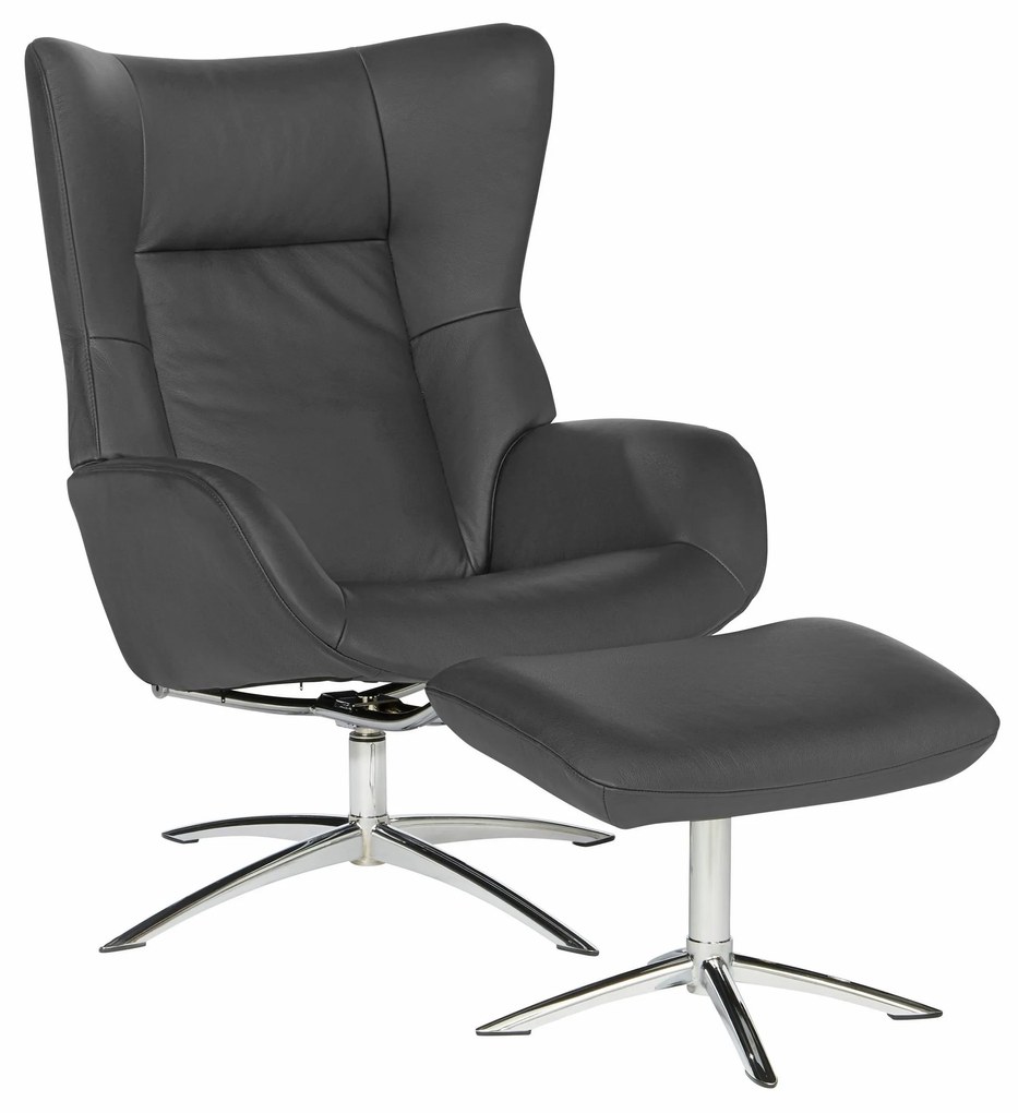 Fotoliu de relaxare cu hocker Fox