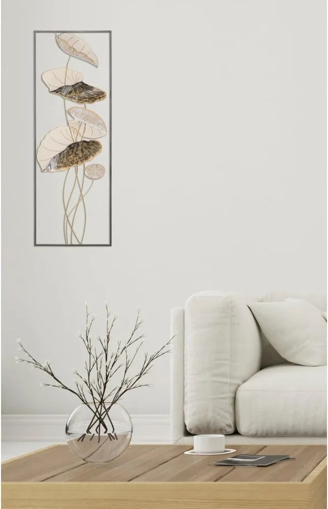 Decorațiune metalică pentru perete Mauro Ferretti Loto B, 31 x 89,5 cm