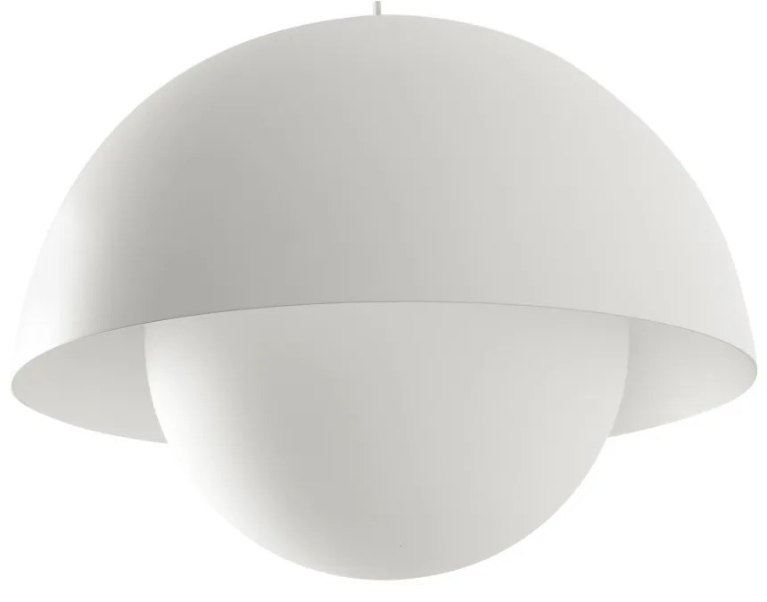 Lustra suspendata LED design modern MARISOL alb