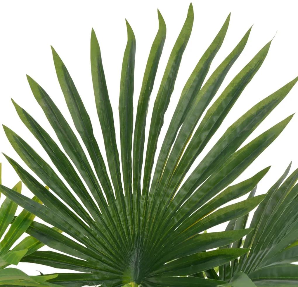 Planta artificiala palmier cu ghiveci, verde, 70 cm 1, 70 cm