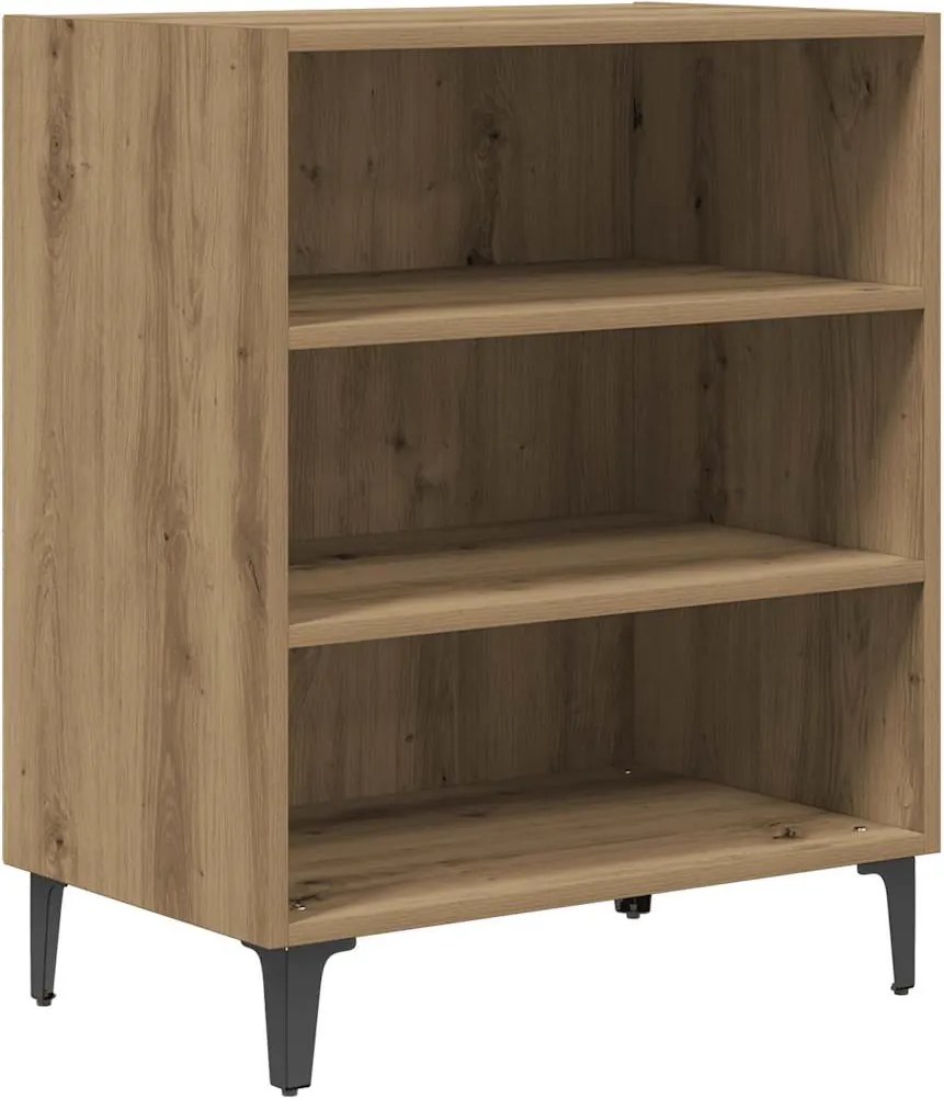 vidaXL Dulap, stejar artizanal, 57x35x70 cm, lemn prelucrat